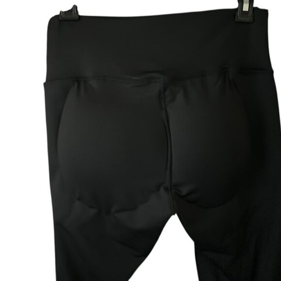 Courageous Black Straight Leg Leggings-Size L-Foam Butt Pads That Shape & Round - Picture 8 of 9